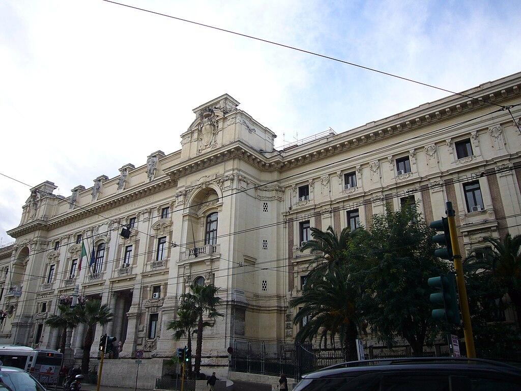 
	Il palazzo del Ministero della Pubblica istruzione

