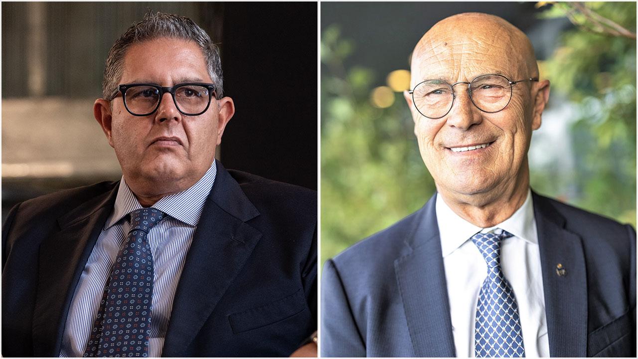 Giovanni Toti e Saverio Cecchi, presidente di Confindustria Nautica