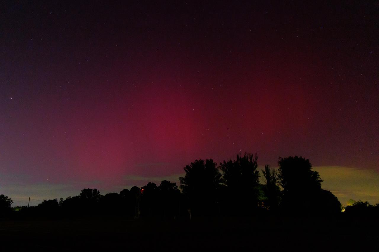 Da Ferrara a Comacchio il cielo si è tinto di rosa