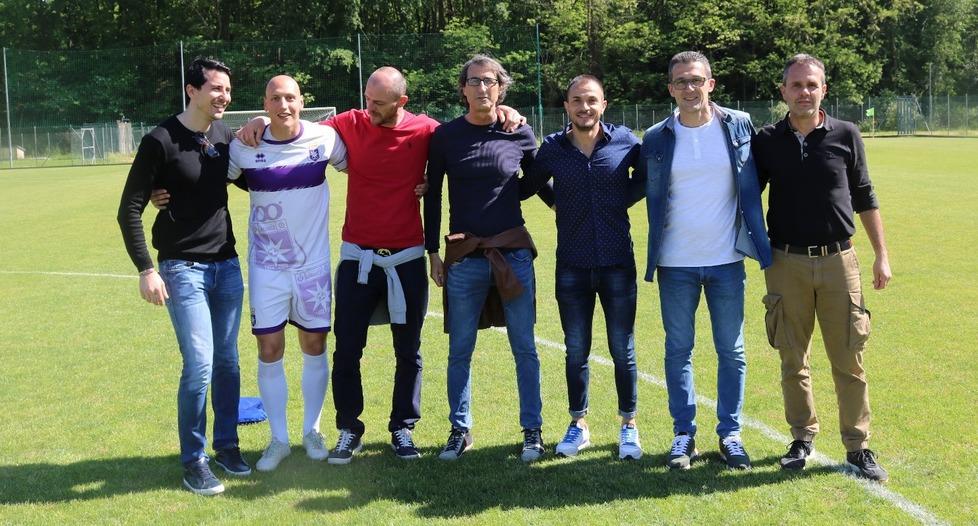 Larcianese, l’addio al calcio di capitan Nicola Pinto