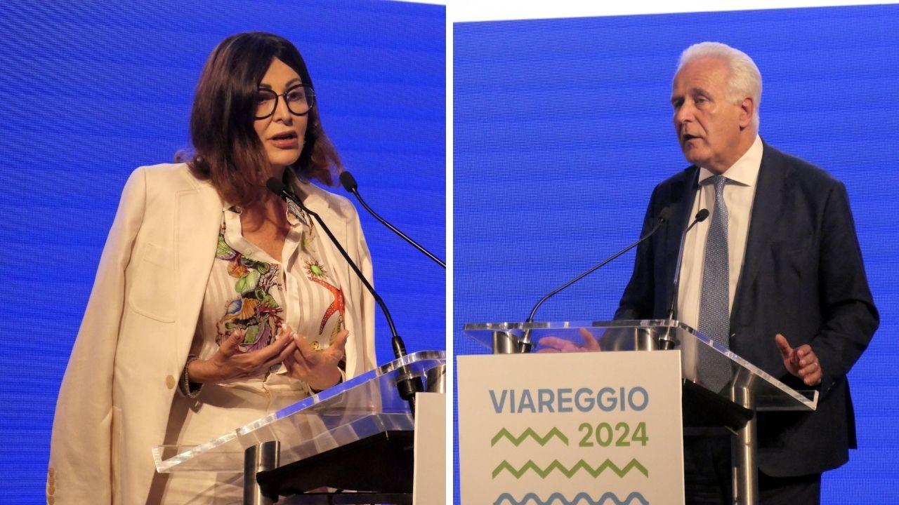 Viareggio, Santanché accusa Giani di sessismo: «Saluta solo gli uomini»