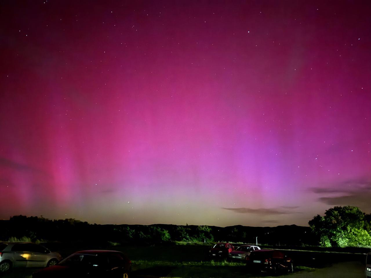 
	Aurora boreale a Saturnia (foto di Michael Marelli)

