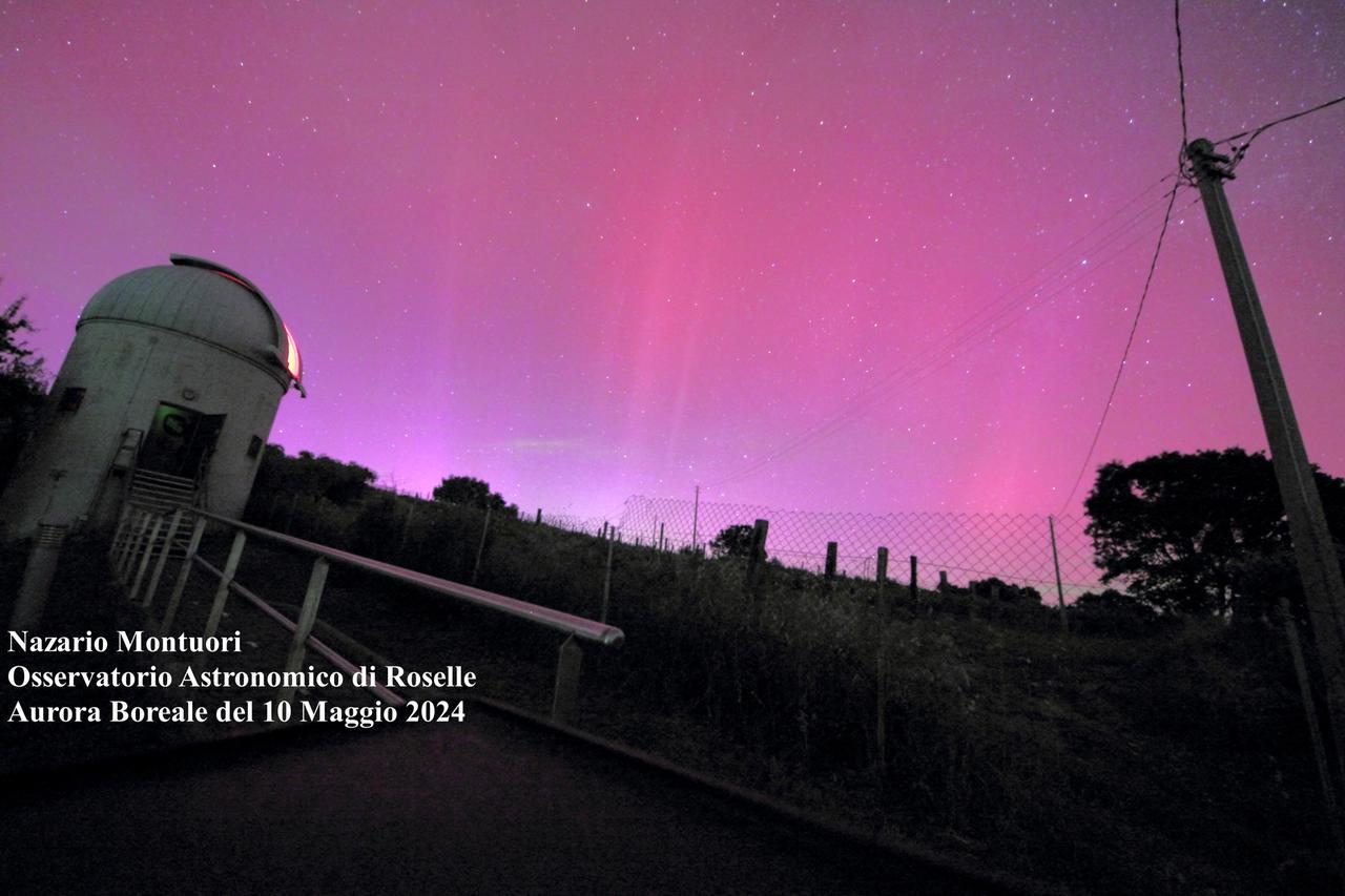 Aurora boreale, a Grosseto apertura speciale dell’Osservatorio di Roselle