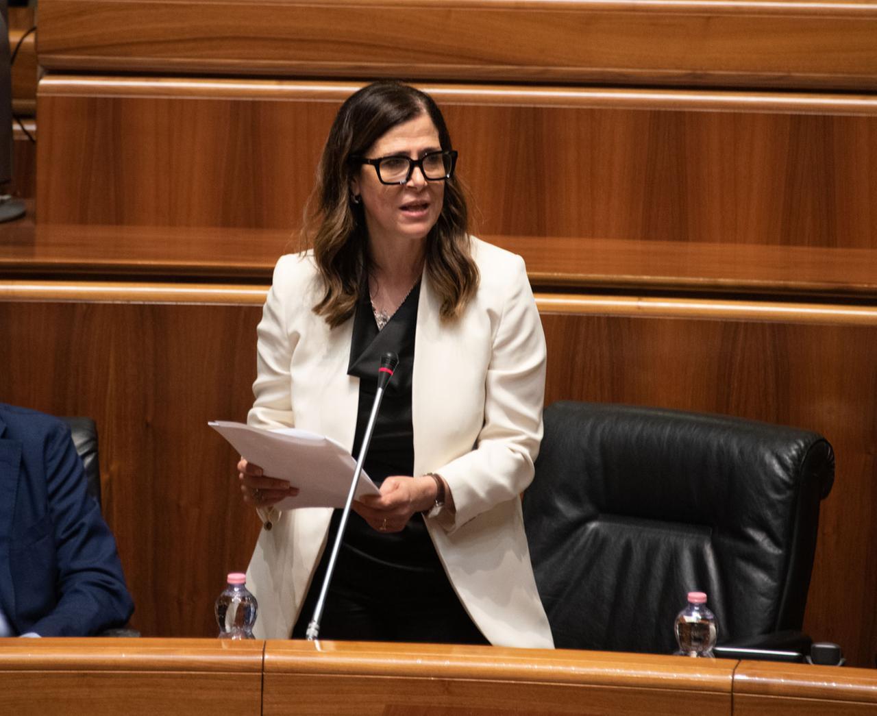 
	La presidente della Regione Alessandra Todde

