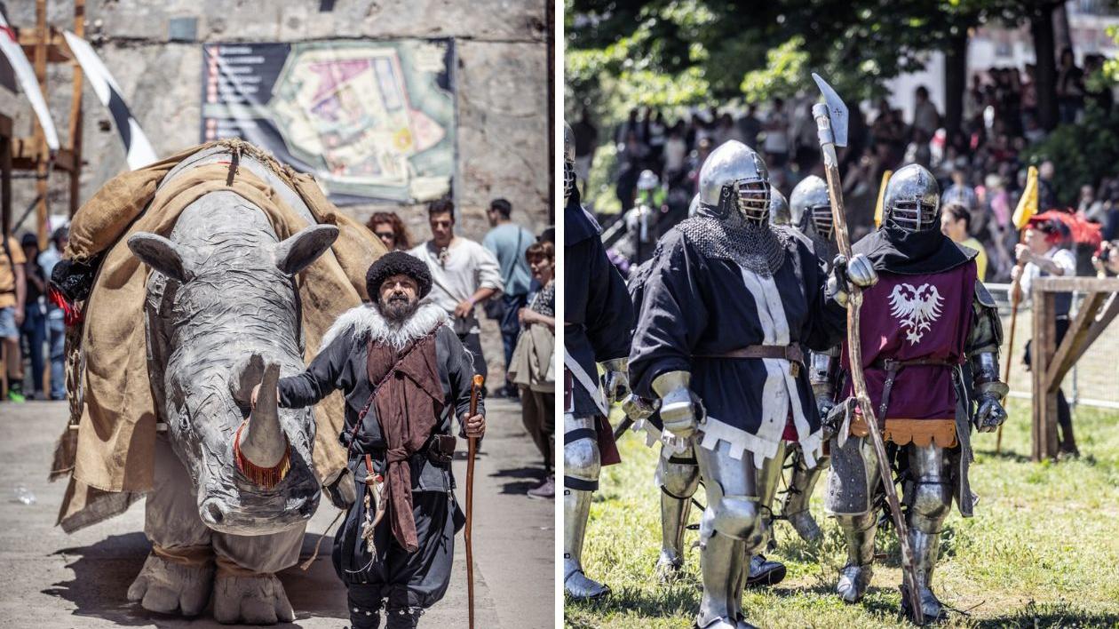 Al tempo che fu Medioevo in Fortezza Nuova (Foto di Andrea Dani)