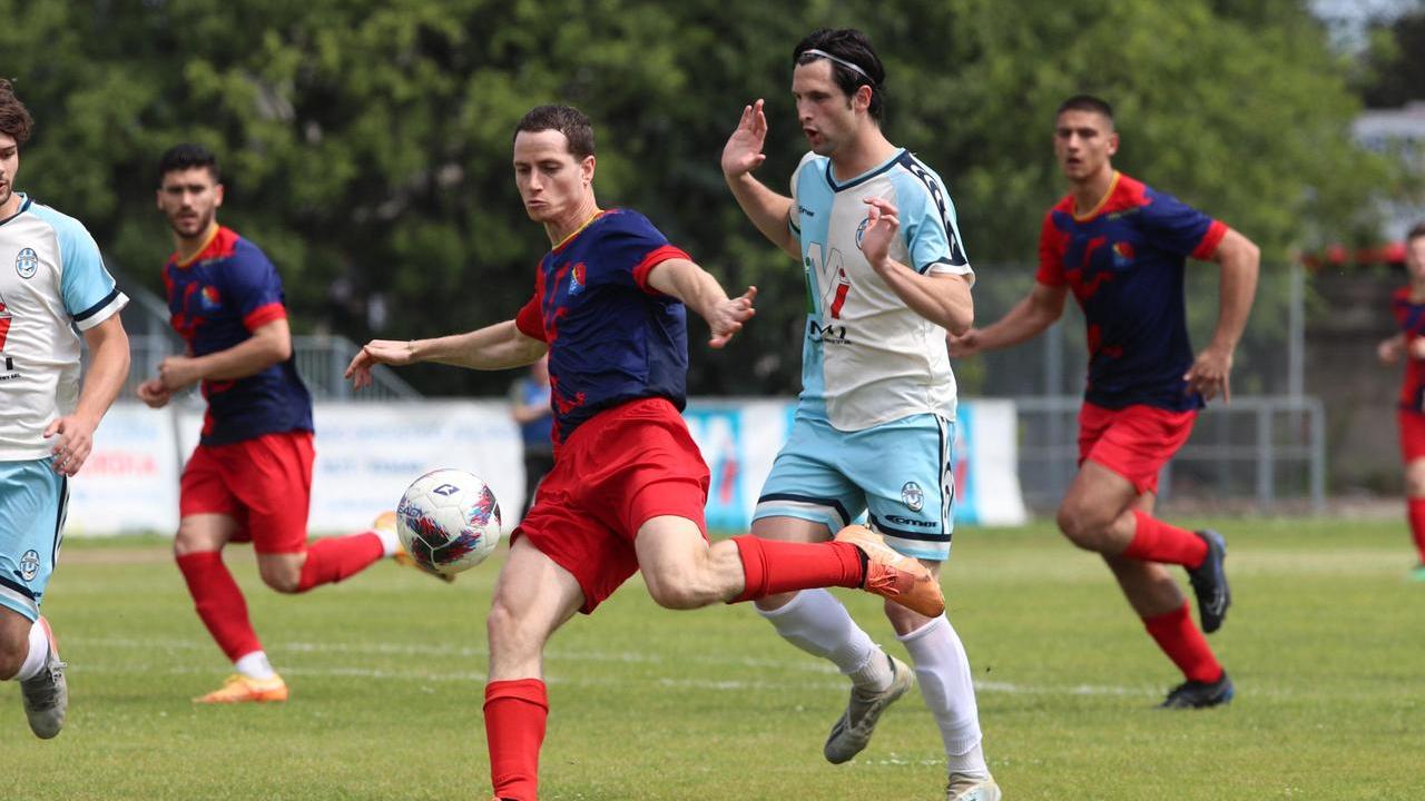 Un momento di Montecatini-Lanciotto Campi (foto Nucci)