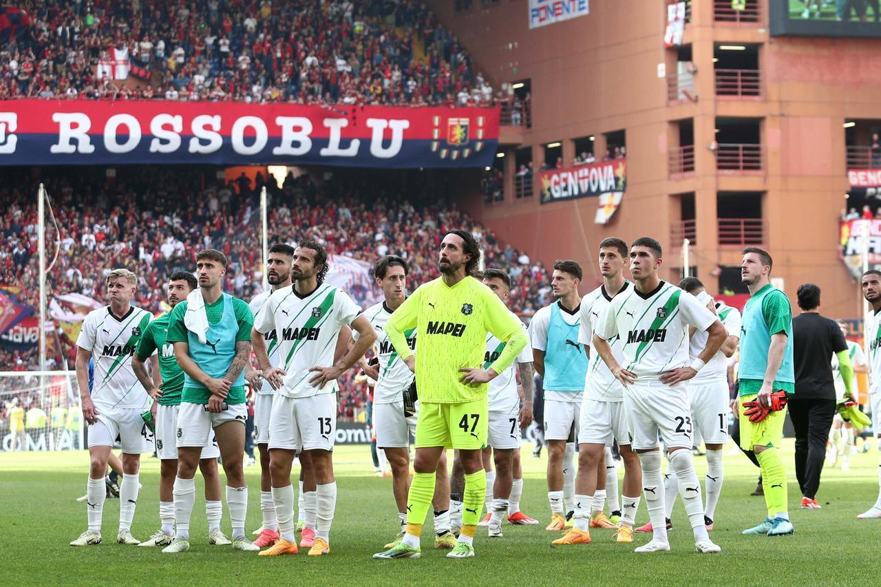 Sassuolo rimontato e battuto a Genova: la salvezza ora è sempre più lontana
