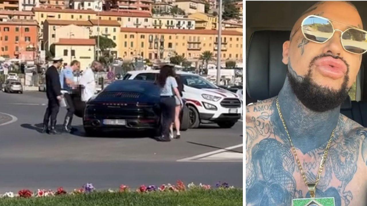 
	Il Brasiliano fermato dai vigili urbani

