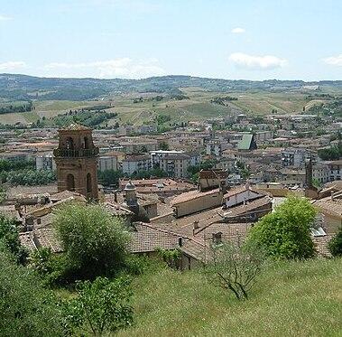 Una veduta di Castelfiorentino
