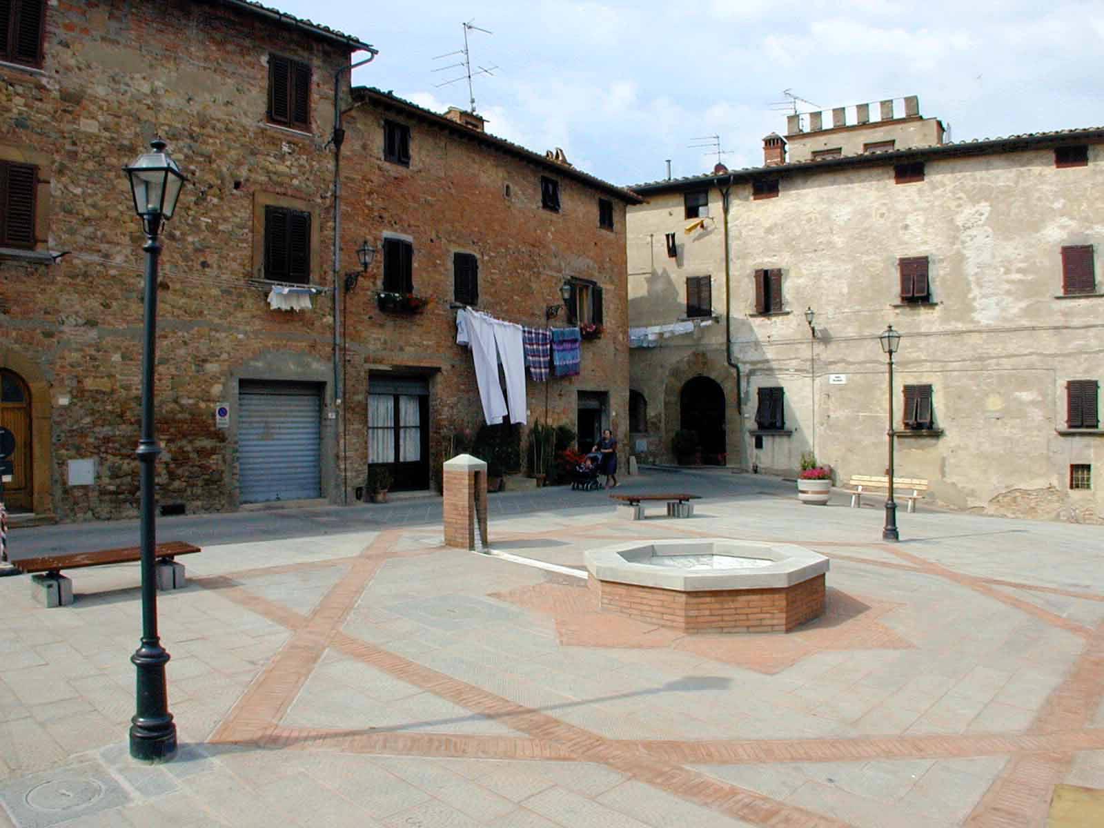 Il centro storico di Gambassi