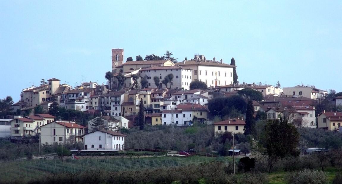 
	Una veduta di Cerreto Guidi

