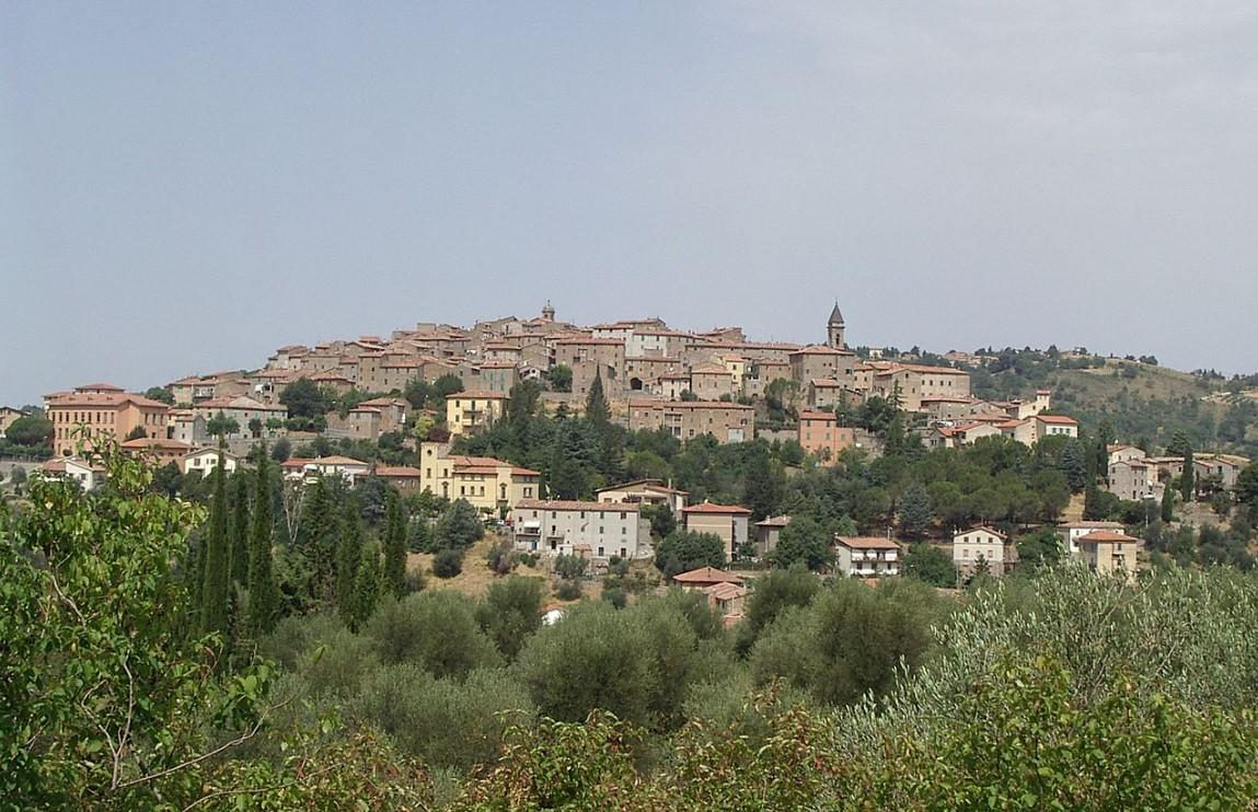 Una veduta di Seggiano