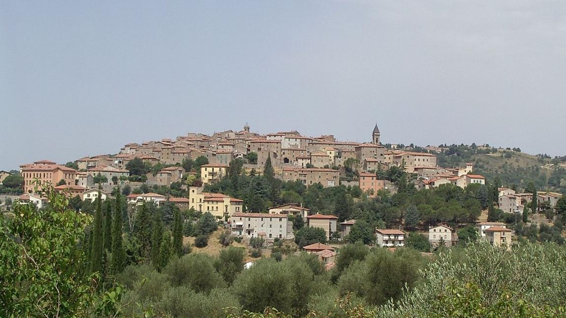 Una veduta di Seggiano