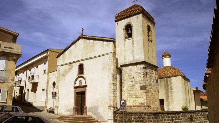 Magomadas, la chiesa di San Giovanni Battista.
