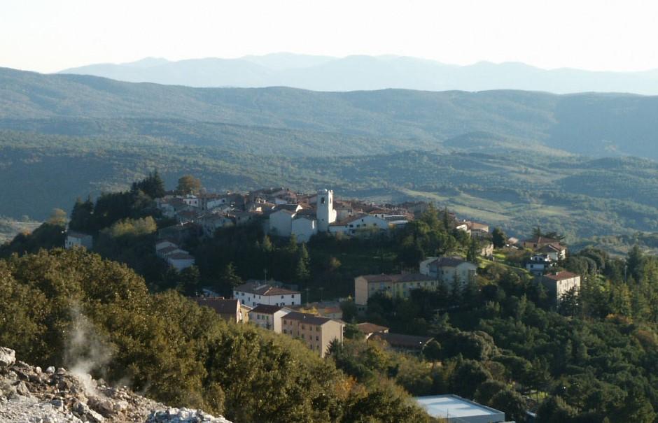 Una veduta di Monterotondo Marittimo