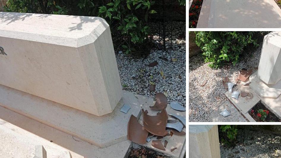Vandalizzata la tomba di Enrico Berlinguer a Roma