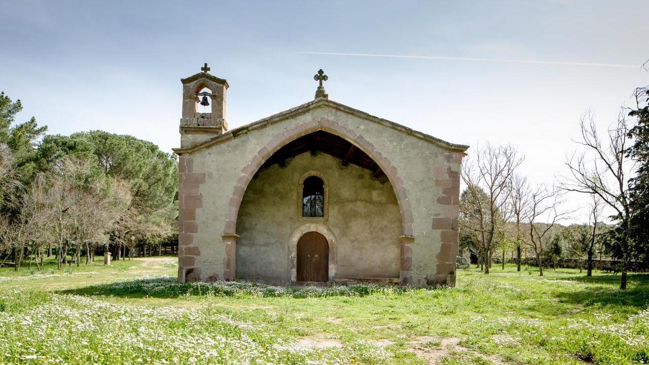 La chiesa campestre di S'Angelu a Neoneli