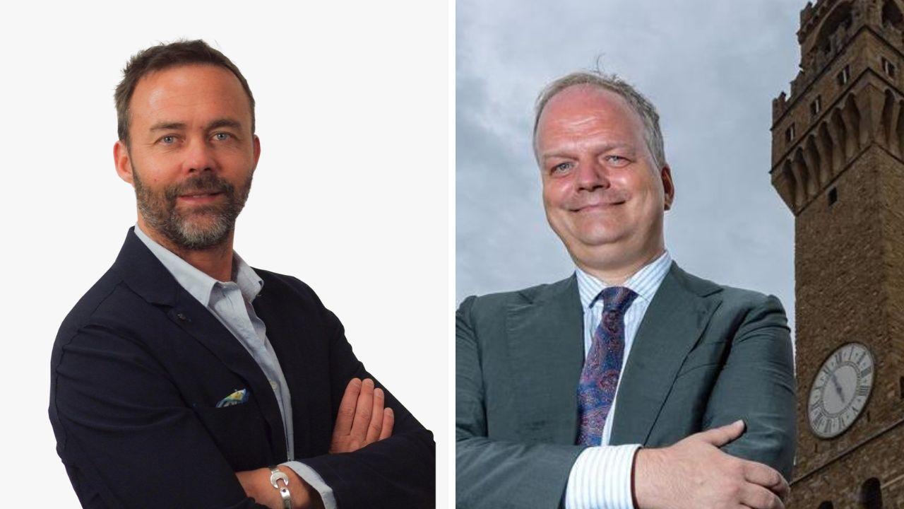 Christian Caglieri e Eike Schmidt
