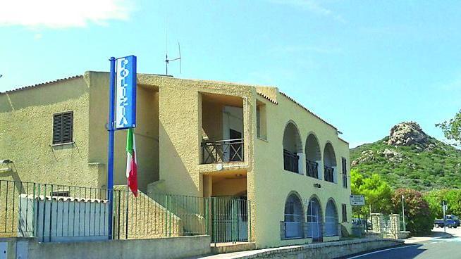 La caserma della polizia di Cannigione