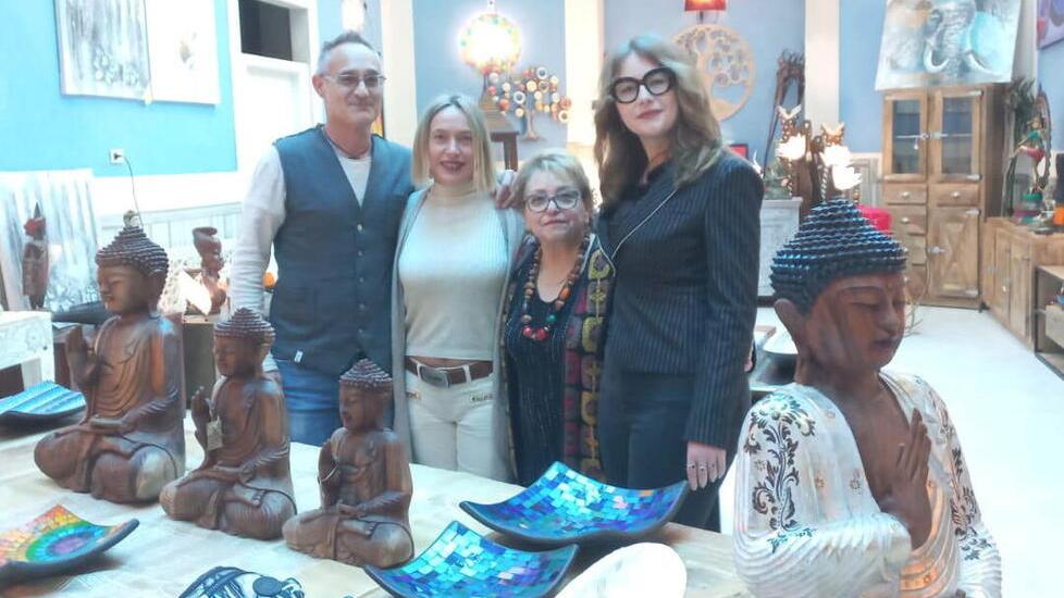 In foto Claudio Masi, Fiorella De Cesare Sala, Serena Raglianti e Giuseppa Navarra
