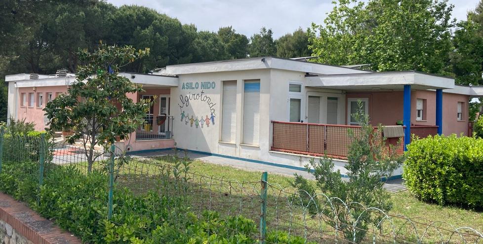 Nella foto l’asilo nido Il Girotondo a Cecina (foto Michele Falorni/Silvi