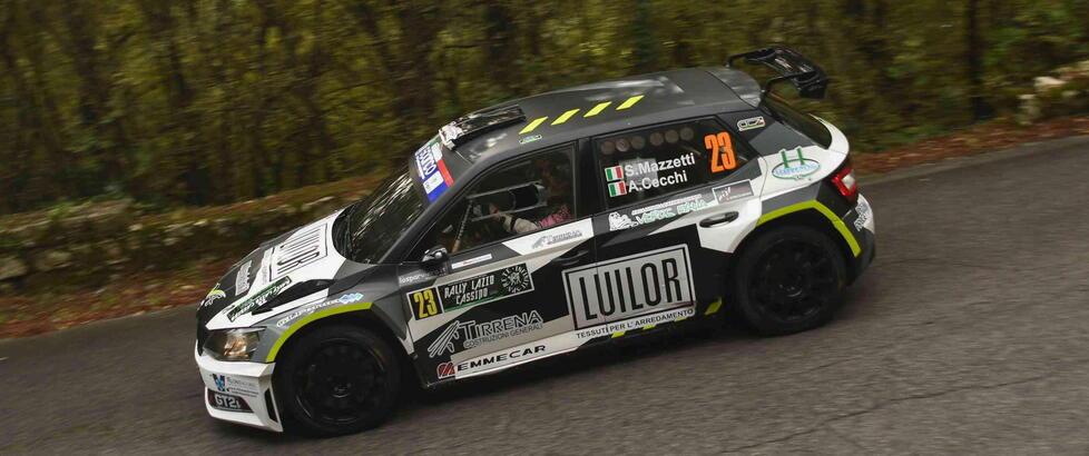 La Skoda sulla quale Susanna Mazzetti gareggerà all’Abetone