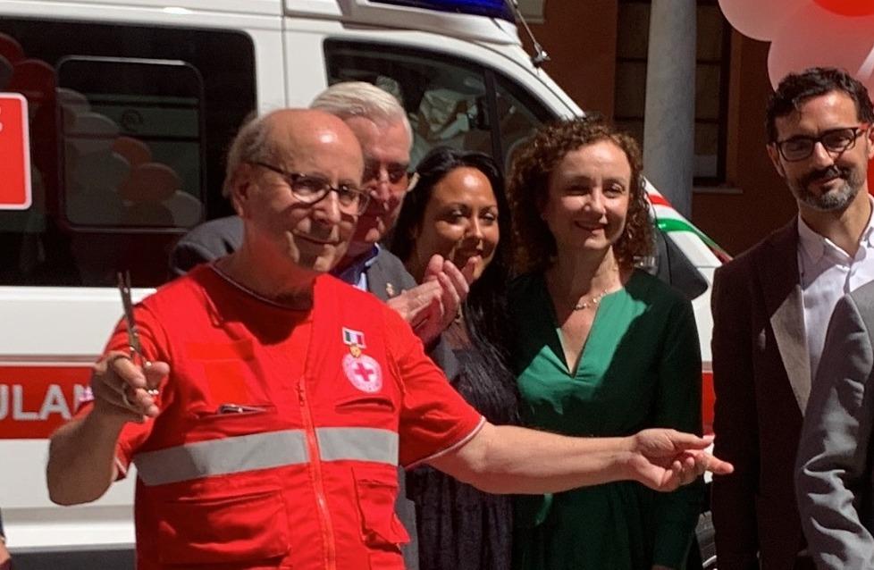 Giorgio Ricci presidente del Comitato della Croce Rossa di Massa Carrara negli ultimi dieci anni