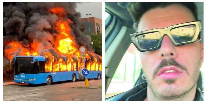 L’autista dell’autobus a fuoco: «Così ho messo in salvo tutti i passeggeri»