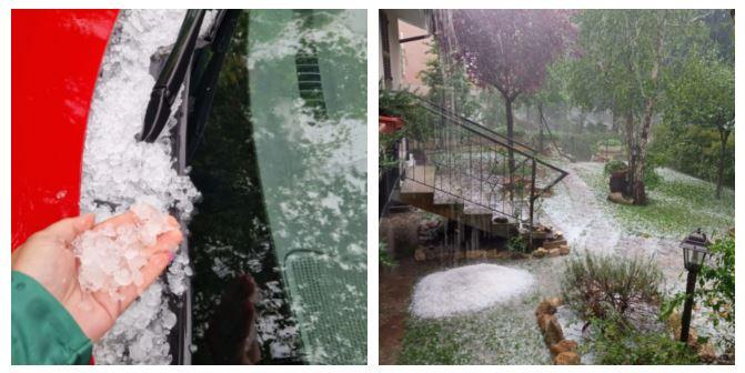 Forte grandinata nella Bassa, venerdì chiuse le scuole dell’infanzia a Novellara