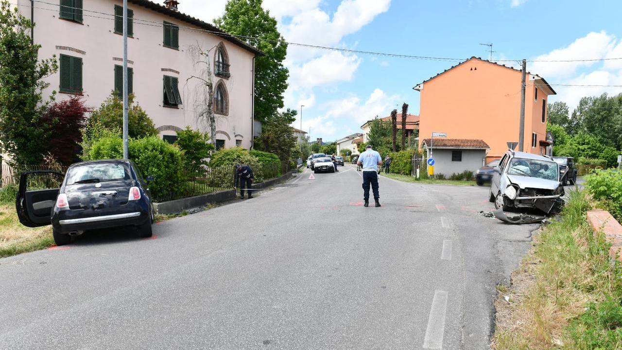 Lucca, frontale sulla via Pisana: interviene Pegaso