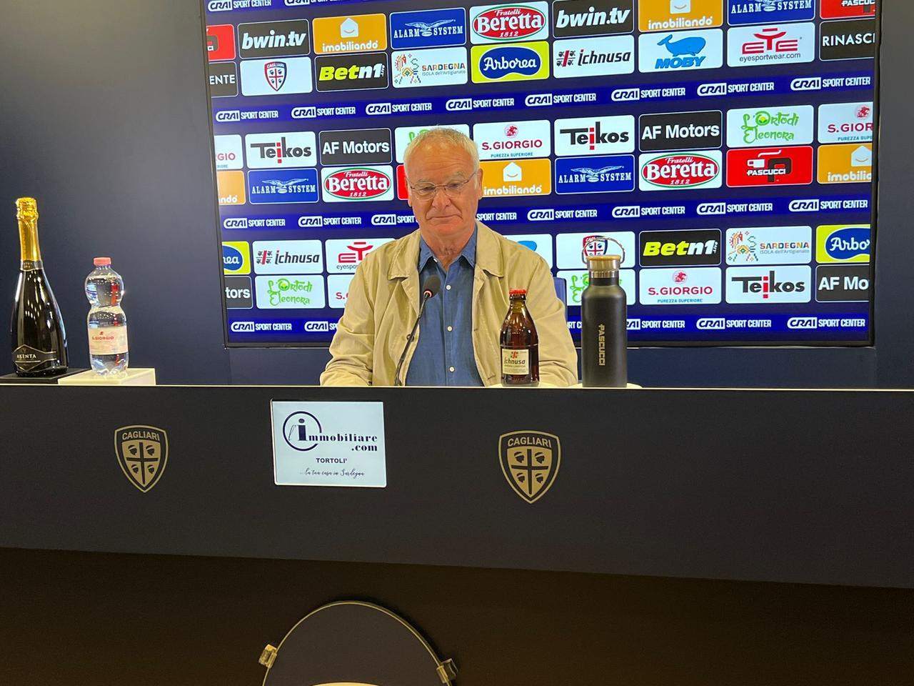 Claudio Ranieri: «Contro il Sassuolo serve un Cagliari al massimo»