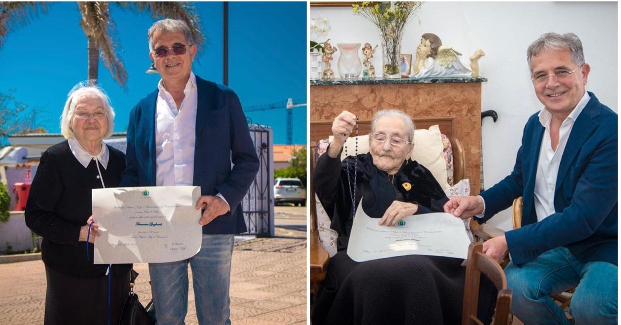 
	A sinistra Francesca Gagliardi e a destra Tomasina Ruiu

