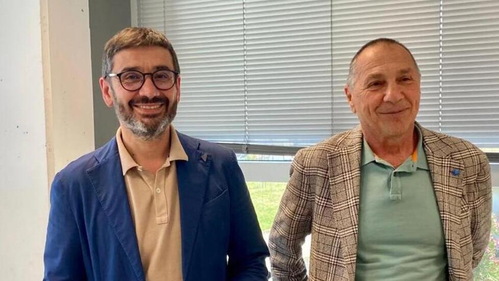 Da sinistra Antonio Pasquinucci, presidente di Ecofor, e l’amministratore delegato Rossano Signorini