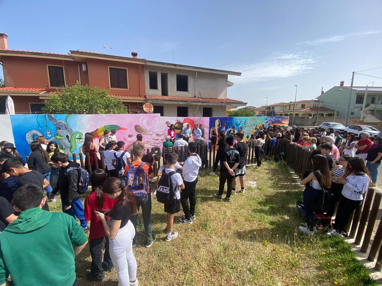 
	L'inaugurazione del murale dedicato a Michela Murgia

