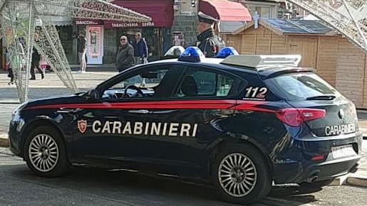 Una pattuglia dei carabinieri