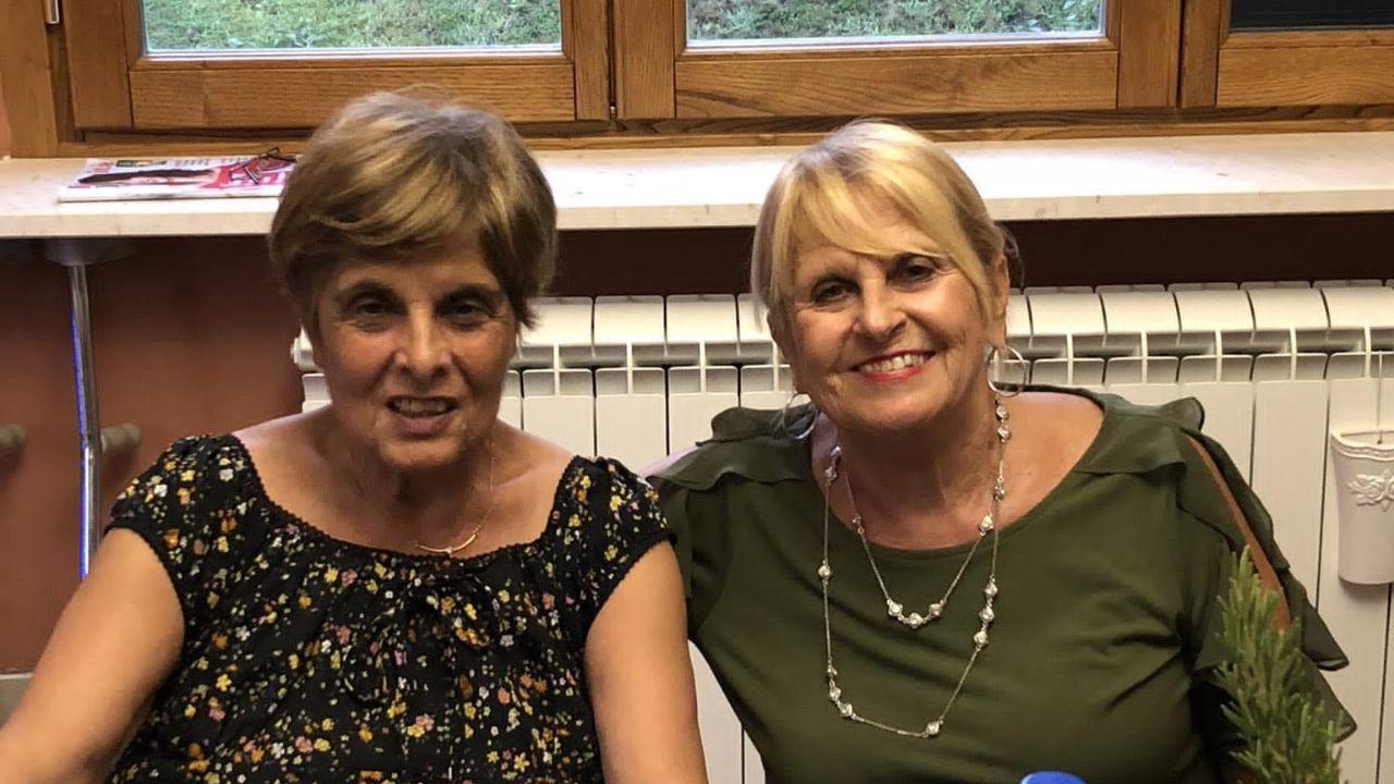 
	A destra Eugenia Unti Bertolucci con la cugina Carla Unti scomparsa nel giugno 2023

