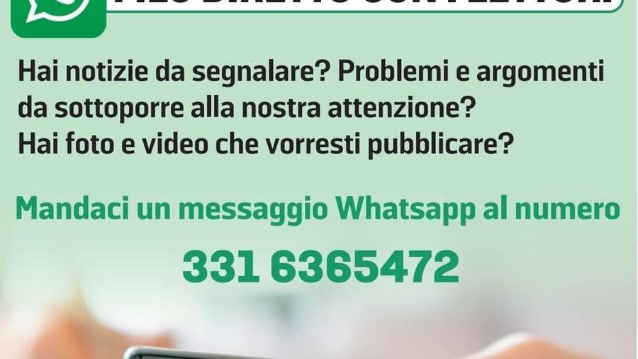 <p>Scrivi alla Gazzetta: attivo il numero WhatsApp</p>