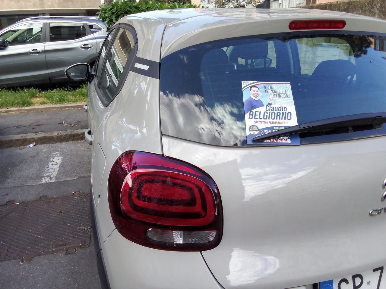 
	Uno dei volantini "incriminati"

