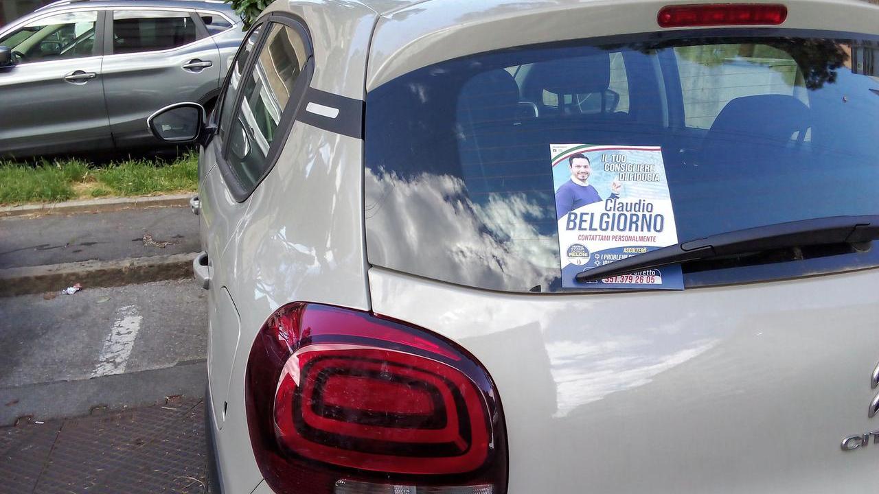 Uno dei volantini "incriminati"