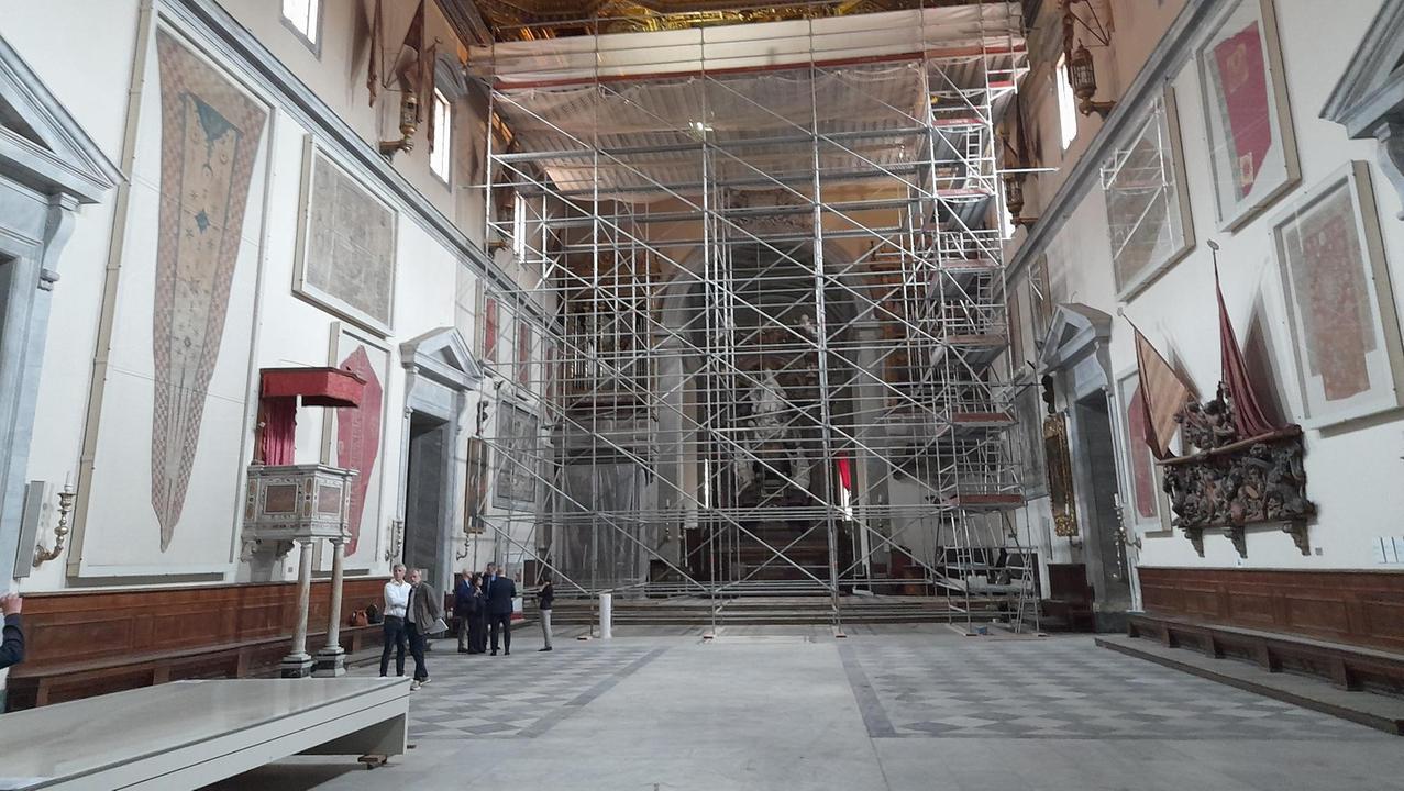 L’interno dell’edificio