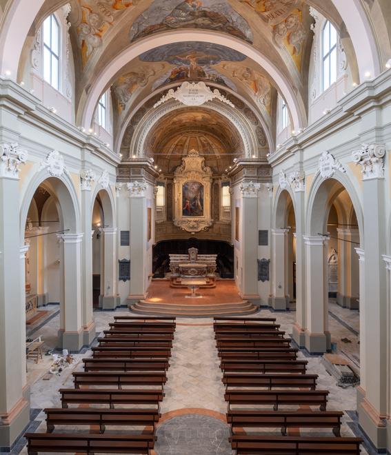 Il Duomo di Finale Emilia pronto a risplendere, anche il Guercino è tornato a casa