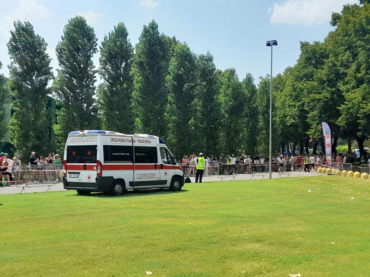 Ac/Dc, più di 200 operatori sanitari e 11 mezzi per le emergenze