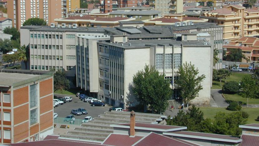 Il tribunale di Oristano dove si celebra il processo