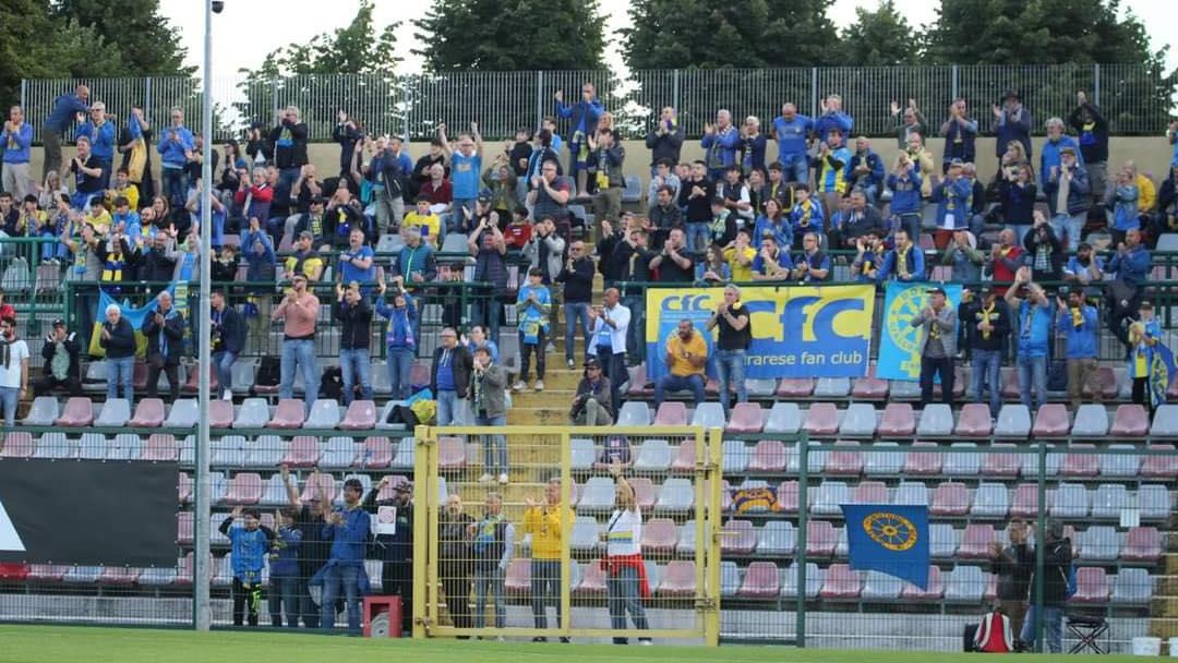 I tifosi azzurri ad Alessandria