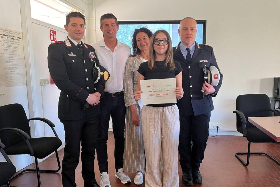 Carrara, al Liceo Classico Repetti due alunni premiati nel ricordo di Alessio Zanetti<br>
