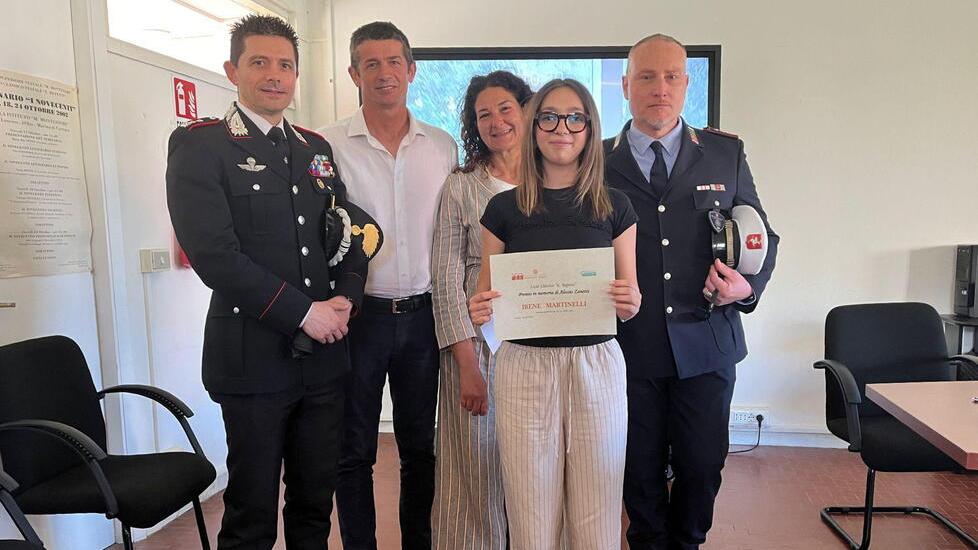 Carrara, al Liceo Classico Repetti due alunni premiati nel ricordo di Alessio Zanetti<br>