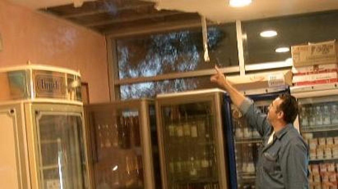 Uno degli ultimi crolli in una baracchina (foto d'archivio)