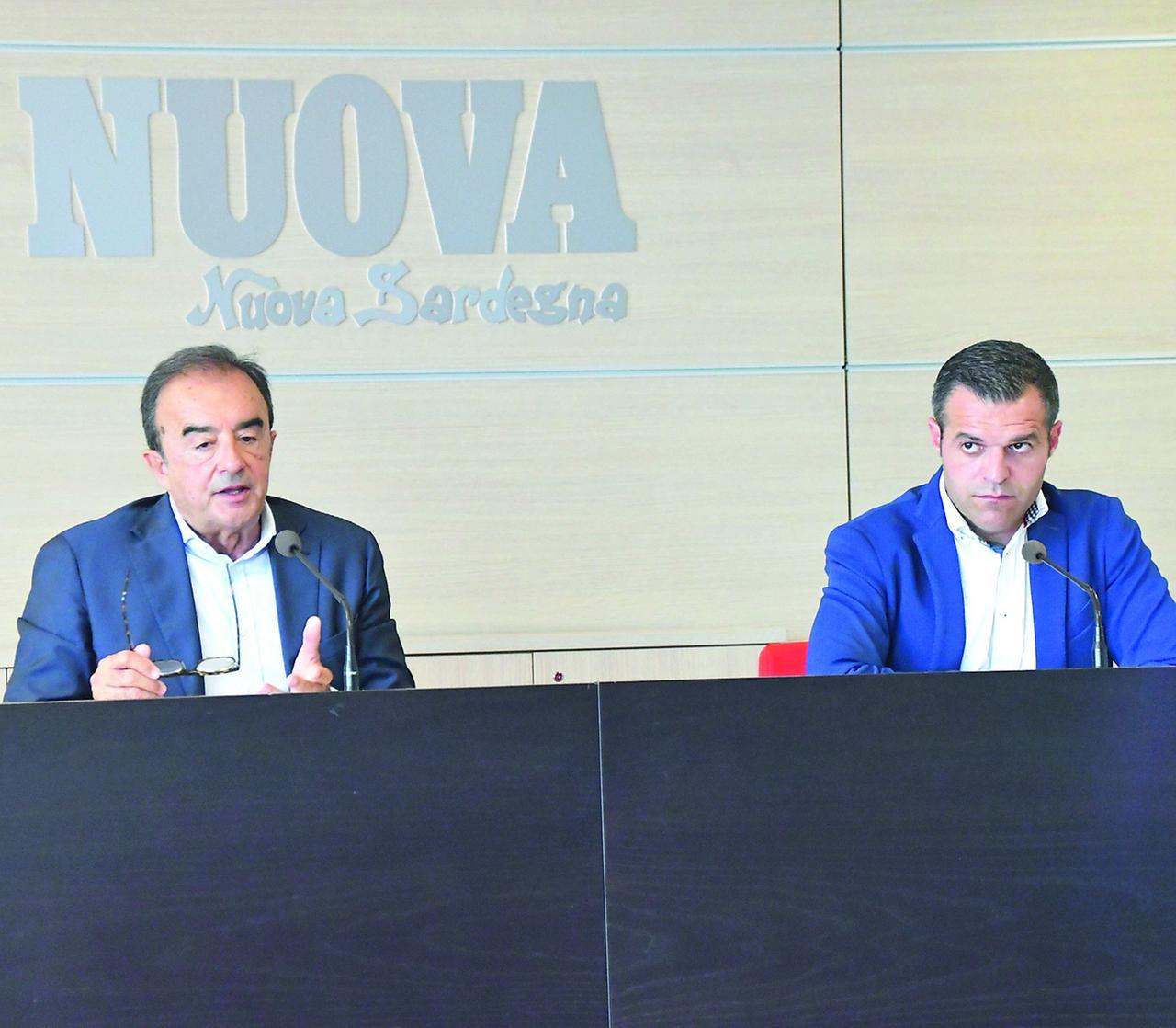 I candidati Marco Tedde e Raimondo Cacciotto: «Sì al nuovo ospedale, ma dove farlo lo decida Alghero»