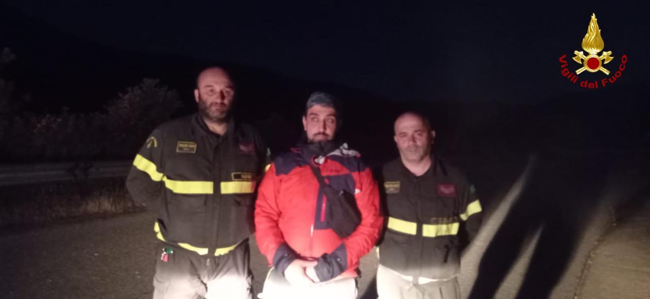 Orgosolo, si perde a Punta Solitta: lo salvano i vigili del fuoco