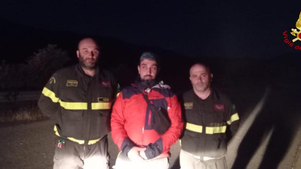 Orgosolo, si perde a Punta Solitta: lo salvano i vigili del fuoco